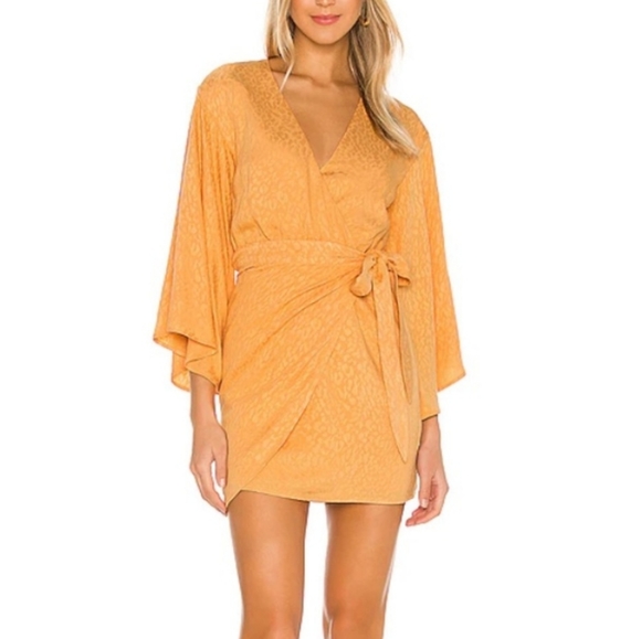Lovers & Friends Kalina mini faux wrap dress - Picture 2 of 5